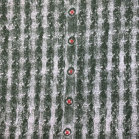 Anthropologie Pilcro Contrary to Winter Tee Womens Small Cable Knit Print - Picture 7 of 13